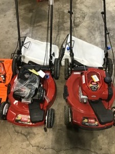 PALLET WITH TORO LAWN MOWERS & NAIL GUNS CUSTOMER RETURNS SEE PICS