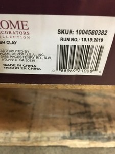 15 CASES OF HOME DECOR COLLECTION Ash Clay 7.1 in. W x 47.6 in. L Luxury Vinyl Plank Flooring (23.44 sq. ft.  case) CUSTOMER RETURNS SEE PICS