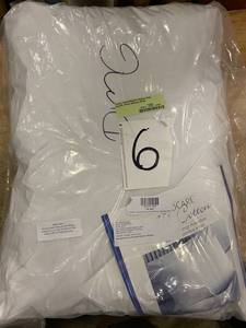 Allergy Hypoallergenic Medium Firm Density Pillow Standard White, PO78-STD-WHITE - NEW
