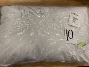 Best Medium Down Queen Pillow, PP34-Q-WHITE - NEW