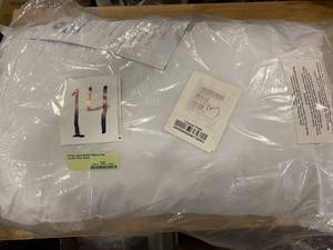 Allergy Hypoallergenic Medium Firm Density Pillow Queen, PO78-Q-WHITE - NEW