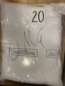 LoftAIRE Hypoallergenic Medium Down Alternative Standard Pillow, PP81-STD-WHITE - NEW