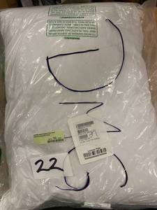 LoftAIRE Hypoallergenic Firm Down Alternative Standard Pillow, PP82-STD-WHITE - NEW