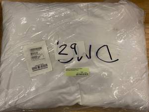 LoftAIRE Hypoallergenic Firm Down Alternative Standard Pillow, PP82-STD-WHITE - NEW