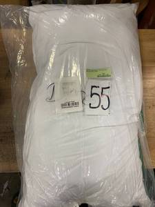 LoftAIRE Hypoallergenic Extra Firm Down Alternative King Pillow, PP83-K-WHITE - NEW