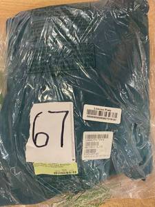 Easton Velvet 2-Piece Cotton Blend Twin Duvet Cover Set in Emerald Green, 40139D-T-OLIVE - NEW