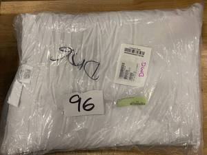 Best Medium Down Standard Pillow, PP34-STD-WHITE - NEW