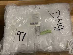 Black Label PrimaLoft Medium Down Alternative Standard Pillow, PO82-STD-WHITE - NEW