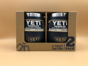 lot 9 image: Pair of Yeti Wine Tumblers