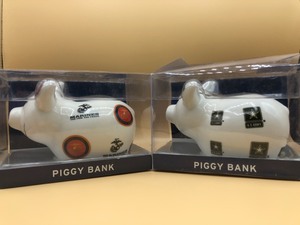 lot 11 image: (2) Military Piggy Banks