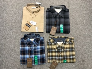 lot 51 image: (4) Mens X Large Flannel Shirts