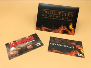 lot 57 image: Golden Valley Gift Cards