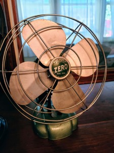 lot 31 image: Pair of Table Fans