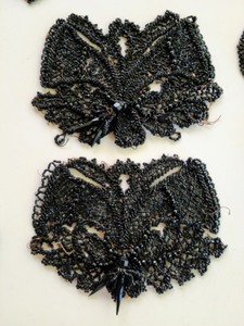 lot 57 image: Antique Beaded Appliqus