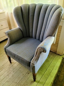 lot 63 image: Upholstered Arm Chair