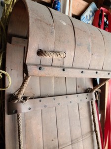 lot 119 image: Vintage Viking Toboggan