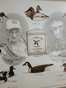 The Decoys of Len And Steve Ward Jr. Framed Print