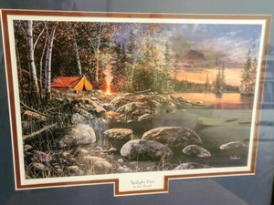 Twilight Fire Framed Print By Jim Hansel