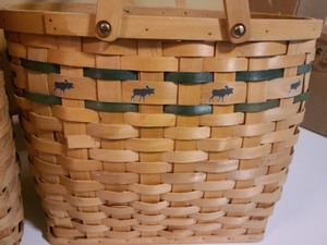 Trio of Woven Baskets