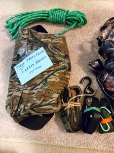 Three Sets of Tree Stand Safety Harnesses