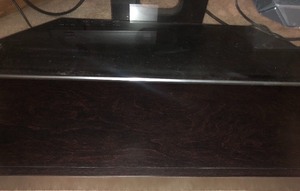 Black TV Stand