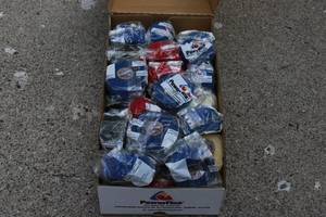 lot 33 image: Box of sealed  PowerFlex  hand tear bandage tape
