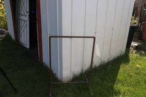 lot 350 image: Copper Pipe rack