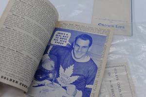 lot 377 image: feature Multiple Hockey Guide books 1932-51