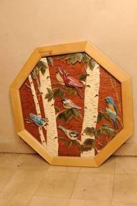 lot 287 image: Lot of bird wall dcor