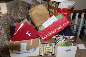 lot 419 image: Huge lot of paper products and office supplies