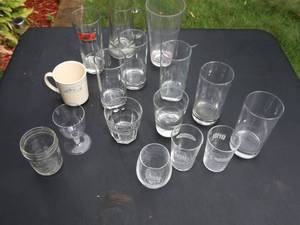 lot 135 image: Lot of glasses