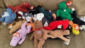 lot 393 image: Lot of Teenie Beenies
