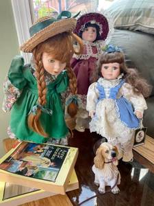 lot 311 image: Anne of Green Gables Authentic Doll And Book Set