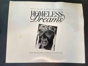 lot 327 image: Homeless dreams book With celebrety signatures