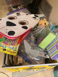 lot 223 image: Kids books and back to school supplies