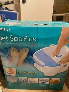 lot 224 image: Homedics Jet Spa Plus foot bath
