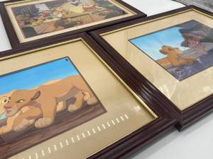 lot 245 image: Trio of Disney framed prints