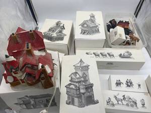 lot 249 image: Dept56 North Pole Series, Majority in original boxes