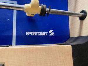 lot 282 image: Sportcraft foosballpool table and other board table games