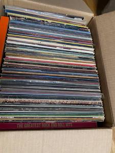 lot 479 image: Box of Vintage Classic Rock Records