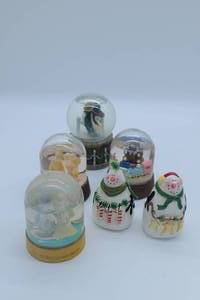 lot 255 image: Snow globes, including Precious Moments and Kim AndersonForever Young 