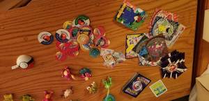lot 247 image: Vintage Pokemon cards, books, figurines