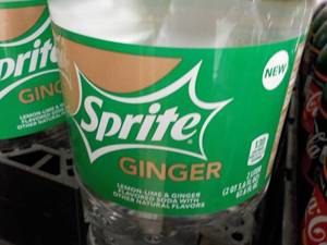 8 - 2 Liters Bottles Sprite Ginger...
