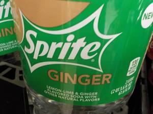 8 - 2 Liters Bottles Sprite Ginger...
