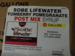 3 Gallon Sobe Yumberry Pomegranate ...