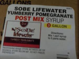 3 Gallon Sobe Yumberry Pomegranate ...