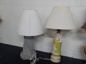 2 Lamps with Shades...