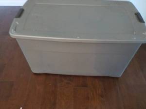 XL tote with cover...