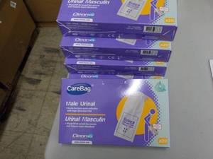 Lot of 5 Carebag Male Urinal Pkgs...