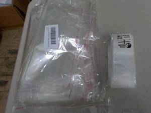 2 Pkgs Merchandising Bags- 2 sizes,...